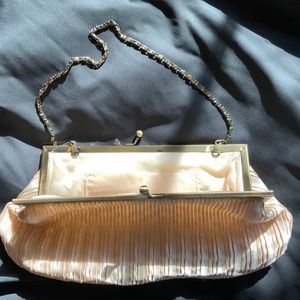 Satin evening bag/clutch